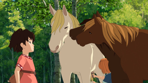 Ronja, dcera loupežníka - 20/26 Mezi divokými koňmi