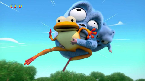 Méďa a lumíci - Méďa, žáby a komáři