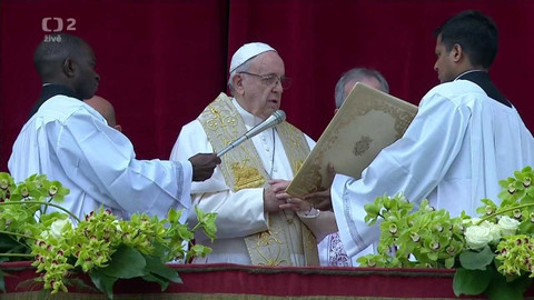 Bohoslužby v České televizi - Urbi et Orbi