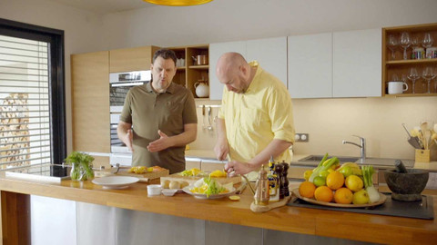 Kluci v akci - Lososové menu