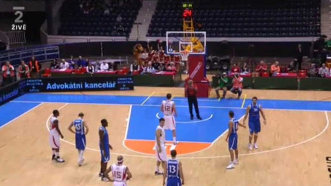 EuroCup v basketbalu - ČEZ Basketball Nymburk - BK Ventspils (Lotyšsko)