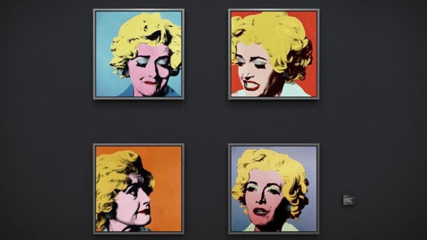 Úsměvná galerie - 1/3 Andy Warhol – Postřelené Marylins