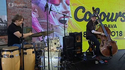 ČT na Colours of Ostrava - Hudební workshop – bicí + basa