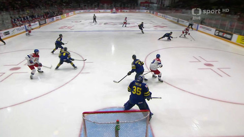 MS v ledním hokeji U20 2025 Kanada - Švédsko - Česko