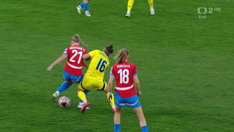 Liga národů žen UEFA - Ukrajina - Česko