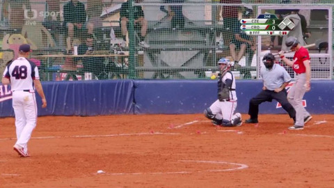 ME v softballu 2021 Česko - Chorvatsko - Česko