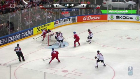 MS v ledním hokeji 2015 Česko - Lotyšsko - Česko