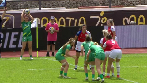 ME Championship ragby 7s žen 2024 - Česko - Irsko