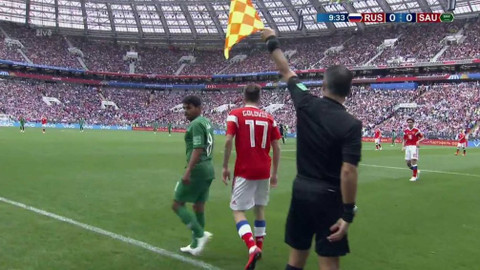 FIFA MS ve fotbalu 2018 Rusko - Rusko - Saúdská Arábie