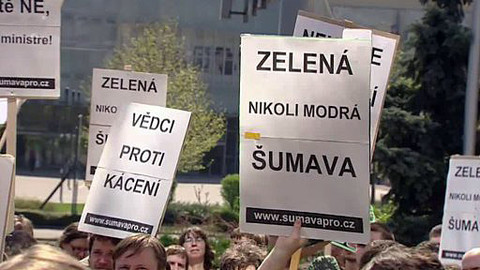 Nedej se! - Občanské protesty v NP Šumava