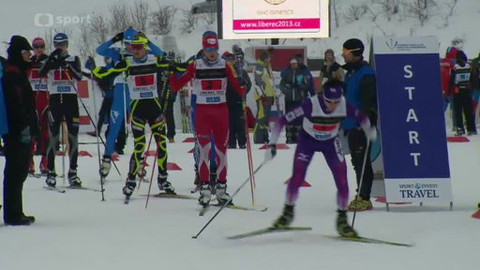 Lyžování - MS juniorů v klasickém lyžování 2013 Česko