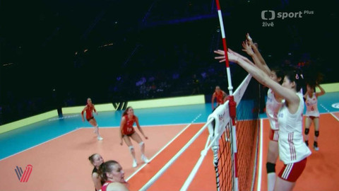 MS ve volejbalu žen 2022 Nizozemsko, Polsko - Čína - Belgie