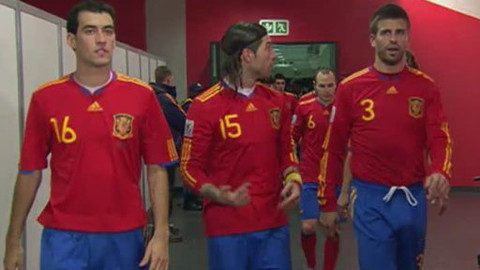 Fotbal - Česko - Španělsko