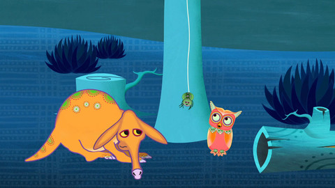 Příběhy Tinga Tinga - 39/52 Proč má hrabáč lepkavý jazyk