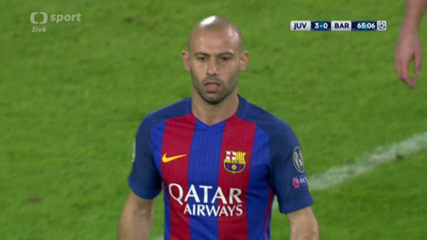 Liga mistrů UEFA - Juventus Turín - FC Barcelona