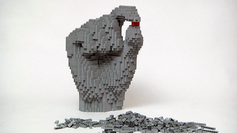 Design - 10/17 Lego, kostky jsou vrženy