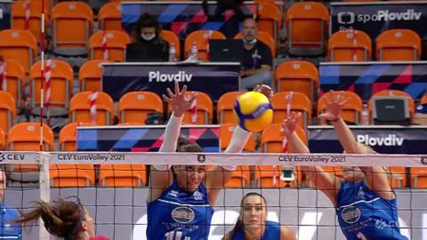 ME ve volejbalu žen 2021 - Řecko - Česko
