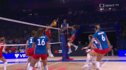 Volejbalová Liga národů - Česko - Turecko