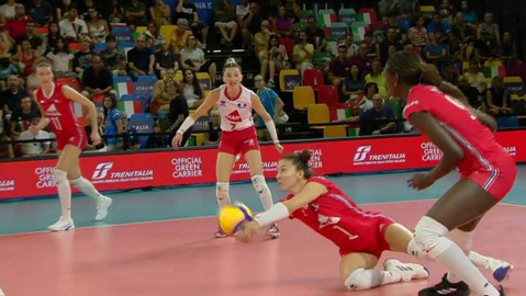 ME ve volejbalu žen 2023 - Francie - Rumunsko