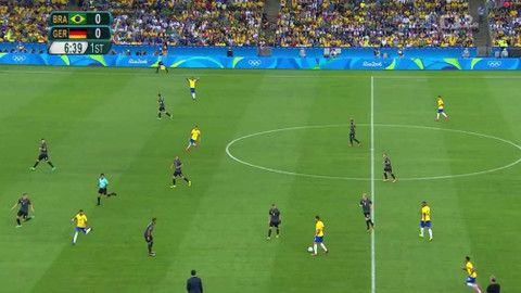 XXXI. letní olympijské hry 2016 Rio de Janeiro - Fotbal: Brazílie - Německo (muži)