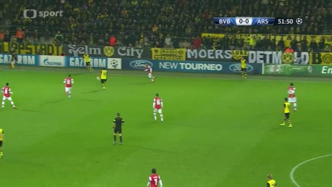Liga mistrů UEFA - Borussia Dortmund - Arsenal FC