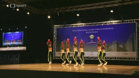 Aerobik - MS ve sportovním aerobiku 2013 Bělehrad
