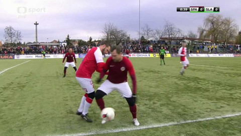 Fotbal - Silvestrovské derby 2017