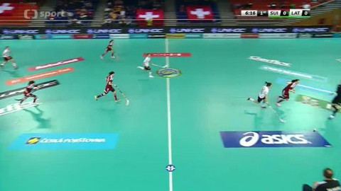 MS ve florbalu žen 2013 Česko - Švýcarsko - Lotyšsko