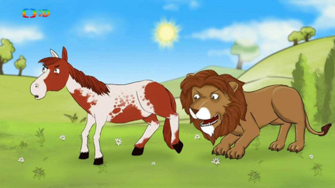 Čtení do ouška - O oslu a štěněti