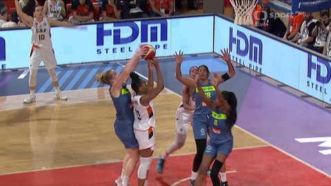 Evropská liga v basketbalu - CBK Mersin - ZVVZ USK Praha