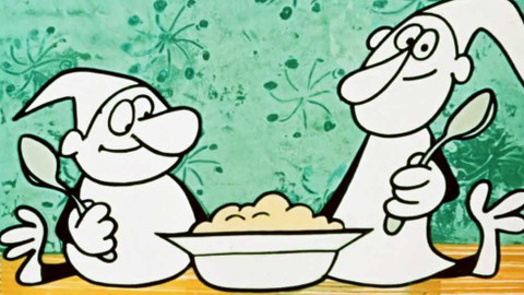 Pohádky z mechu a kapradí - Jak jedli kaši