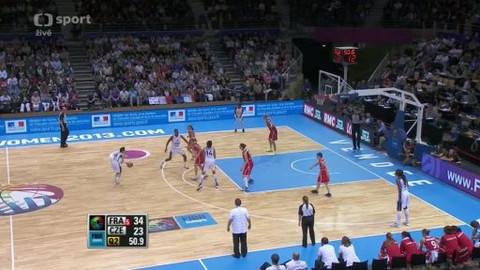 ME v basketbalu žen 2013 Francie - Francie - Česko