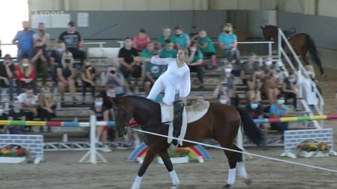 Jezdectví - M ČR ve voltiži Tlumačov