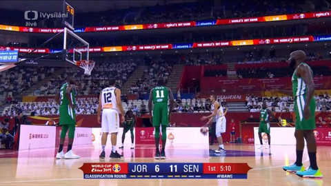 MS v basketbalu 2019 Čína - Jordánsko- Senegal