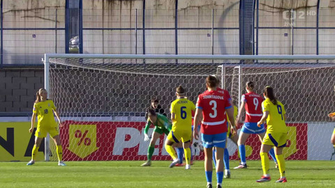 Liga národů žen UEFA - Česko - Ukrajina