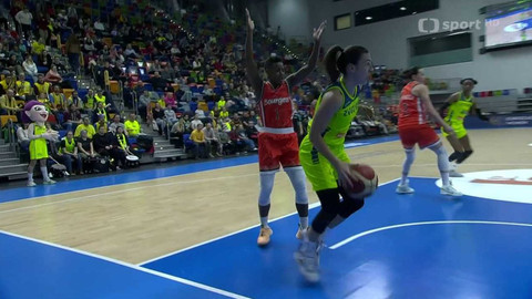 Evropská liga v basketbalu - ZVVZ USK Praha - Tango Bourges Basket