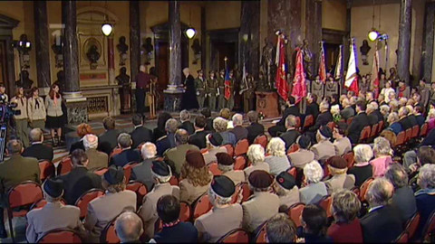 Pietní akt k výročí vzniku Československé republiky - Slavnostní shromáždění k 90. výročí vzniku Československé republiky