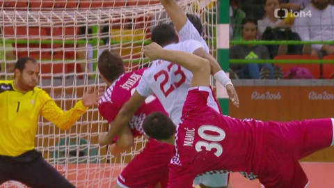 XXXI. letní olympijské hry 2016 Rio de Janeiro - Házená: Chorvatsko - Tunisko (muži)