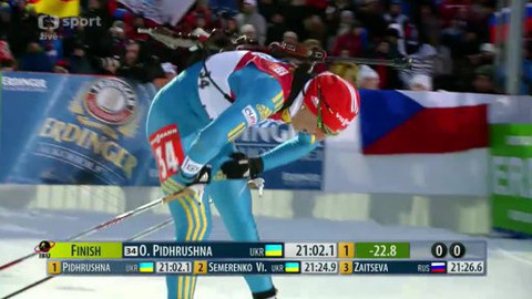 MS v biatlonu 2013 Česko - Sprint žen na 10 km