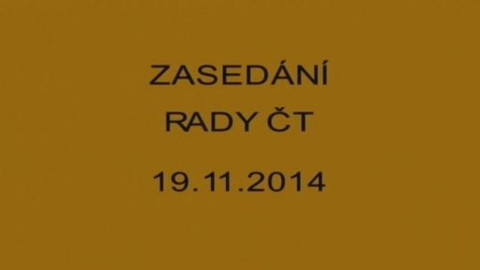 Jednání Rady České televize - 21. jednání Rady ČT v roce 2014