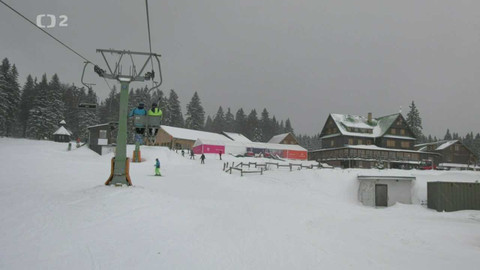 Běžkotoulky - Ski areál Paprsek