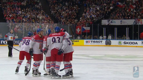 MS v ledním hokeji 2017 Německo a Francie - Francie - Česko