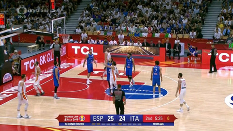 MS v basketbalu 2019 Čína - Španělsko - Itálie