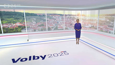 Volby 2025 - Volební studio
