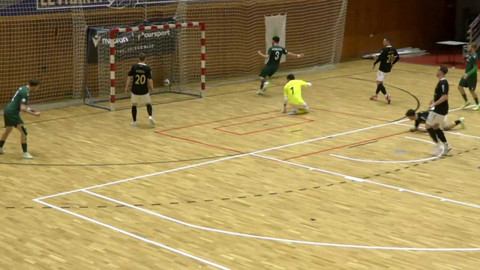 1. Futsal liga - Jungheinrich Baník Chomutov - SK Slavia Praha