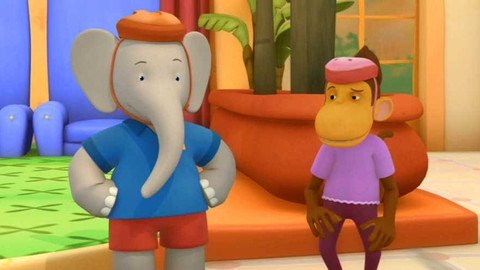 Babar a Baduova dobrodružství - 34/52 Pachová stráž/Piráti z pláně