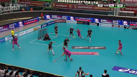 Pohár mistrů 2015 ve florbalu žen - Tatran Střešovice - IBF Falun