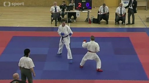 Magazín bojových sportů - Finále 1. ligy kumite týmů ČSKe 2013 Hradec Králové