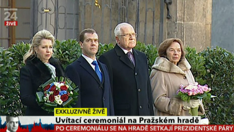 Studio ČT24 - 8. prosince 2011 09:17