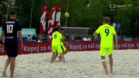 Fortuna Beach Soccer Liga - BS Villagers Uherské Hradiště - SK Bosnia online EU Teplice